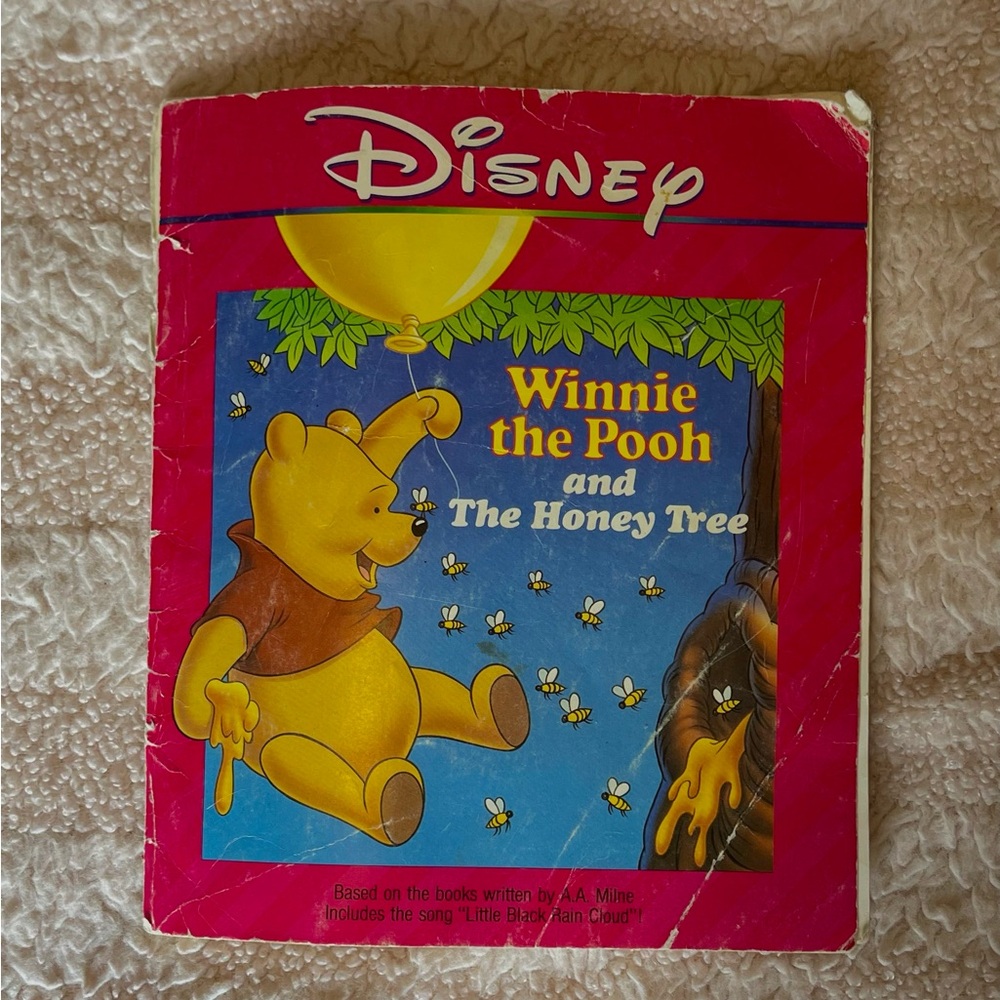 Vintage Winnie The Pooh And The Honey Tree Disney Children’s Book